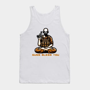 Gun Bless You Tank Top